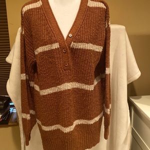 Pink Rose sweater. Size XL.